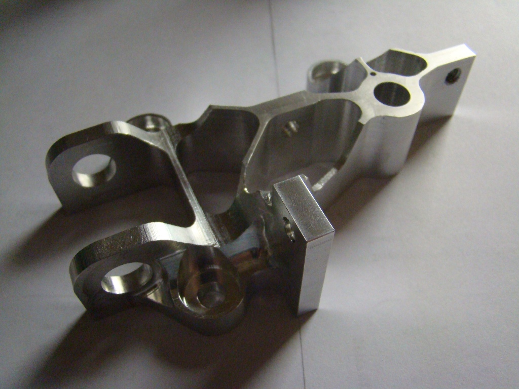 Część konstrukcyjna aluminiowa CNC
